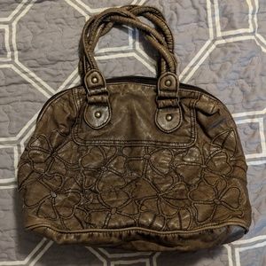 Flower boho style purse